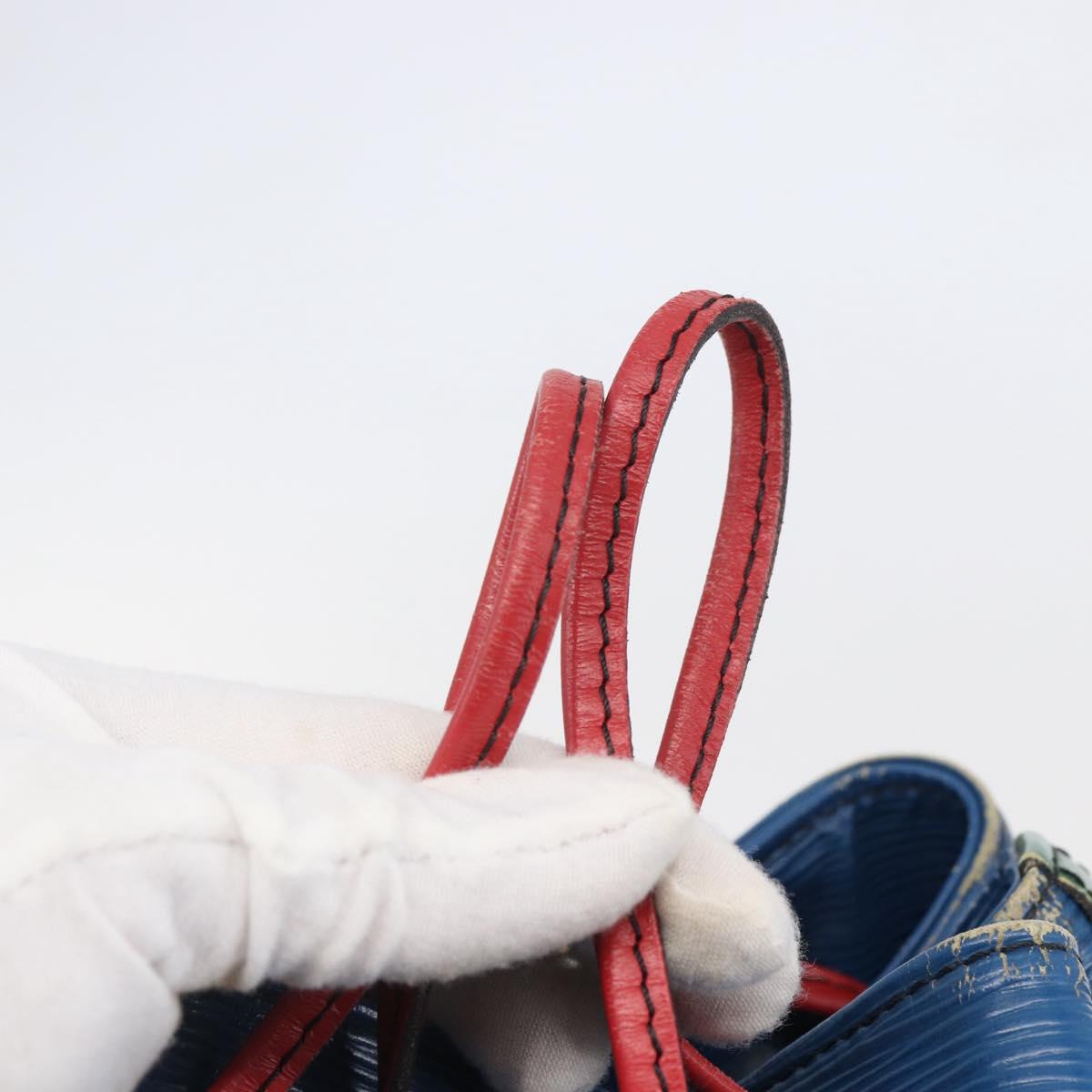 LOUIS VUITTON Epi Toriko Color Noe Bag Red Blue Green M44084 Auth 142609