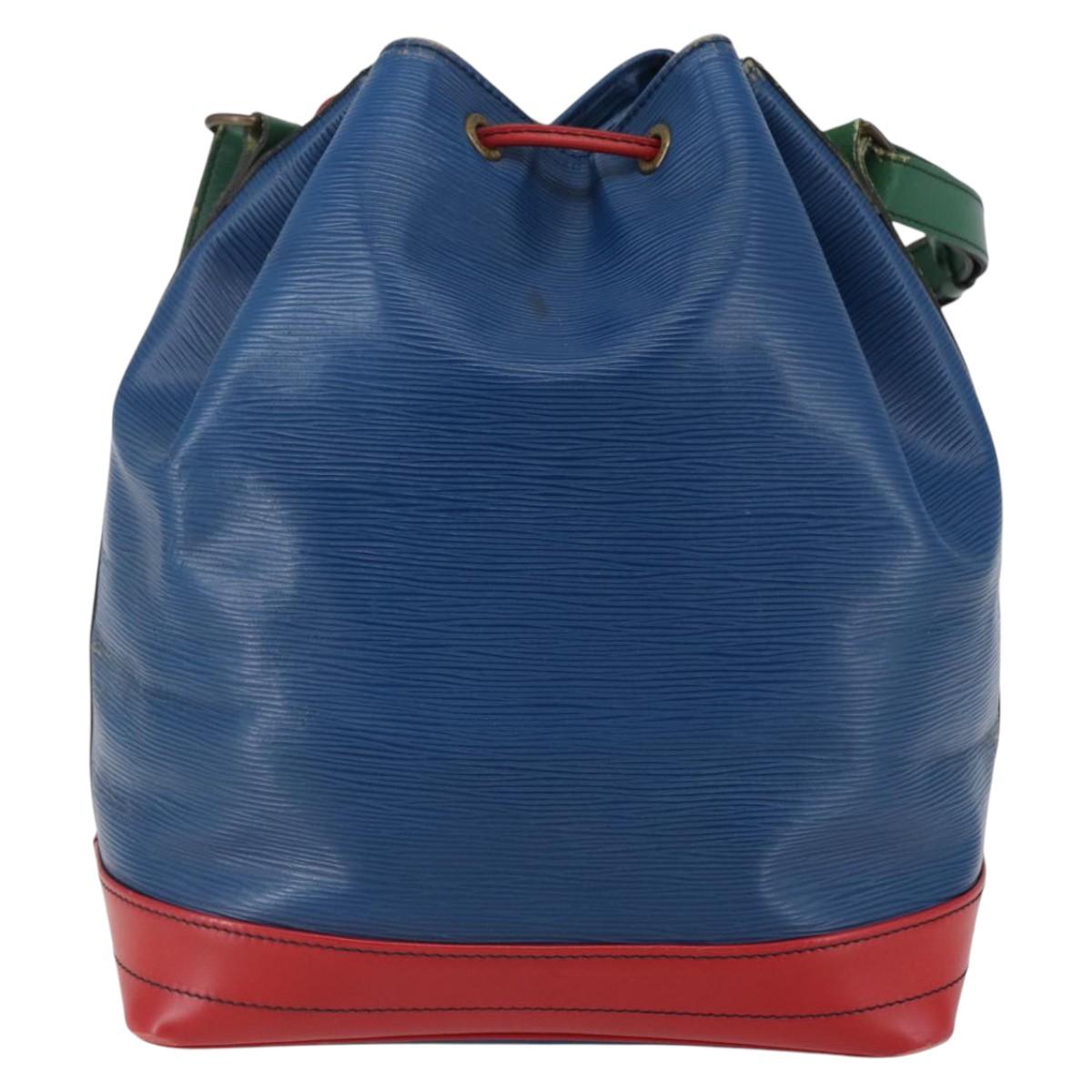 LOUIS VUITTON Epi Toriko Color Noe Bag Red Blue Green M44084 Auth 142609