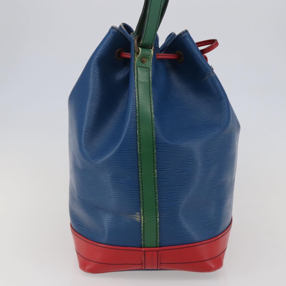 LOUIS VUITTON Epi Toriko Color Noe Bag Red Blue Green M44084 Auth 142609