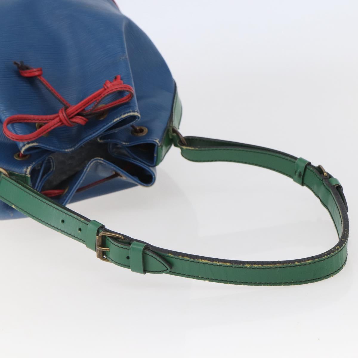 LOUIS VUITTON Epi Toriko Color Noe Bag Red Blue Green M44084 Auth 142609