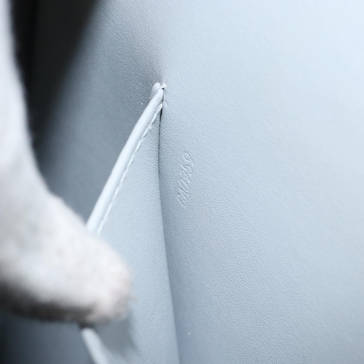 LOUIS VUITTON Monogram Vernis Columbus Tote Bag Gris M91028 LV Auth 142612