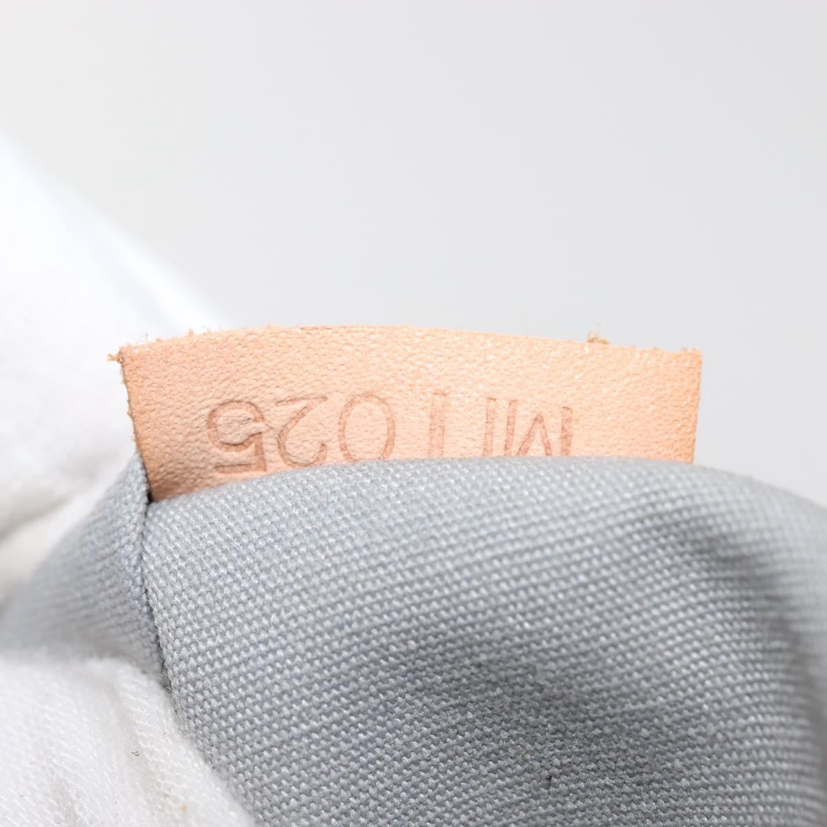 LOUIS VUITTON Monogram Vernis Minna Street Shoulder Bag Perle M91509 Auth 142615