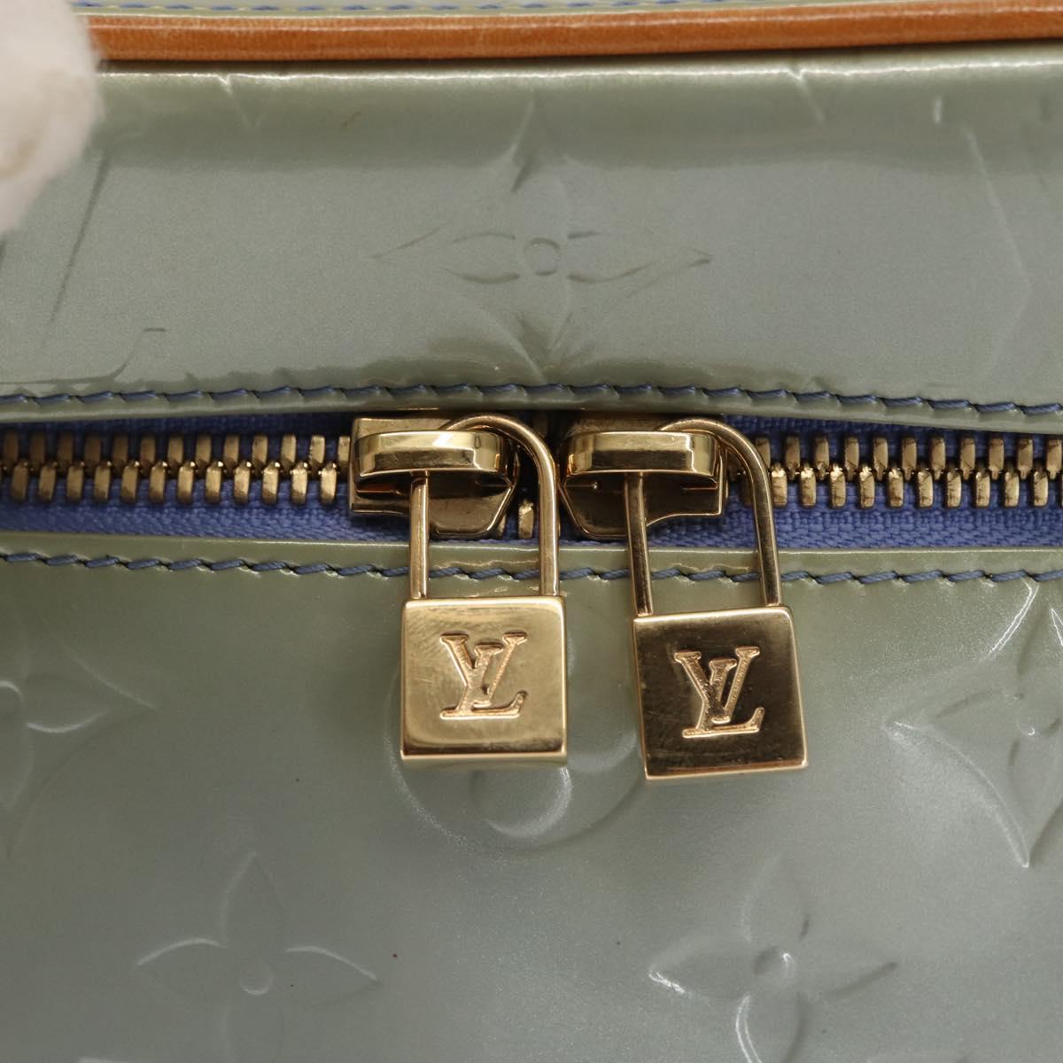 LOUIS VUITTON Monogram Vernis Sullivan Vertical Bag Lavande M91258 Auth 142617