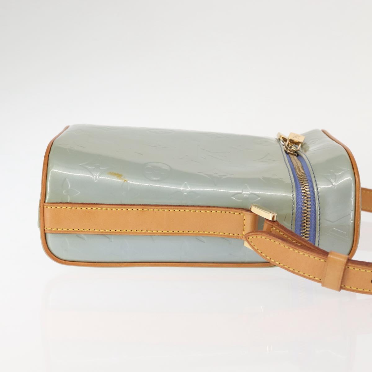 LOUIS VUITTON Monogram Vernis Sullivan Vertical Bag Lavande M91258 Auth 142617