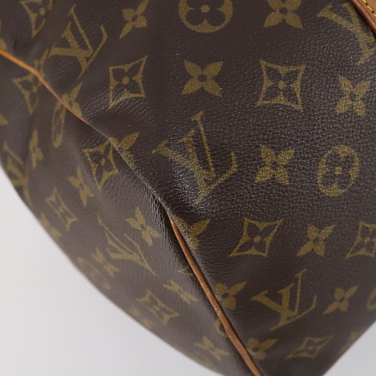 LOUIS VUITTON Monogram Sac Souple 35 Boston Bag M41626 LV Auth 142621