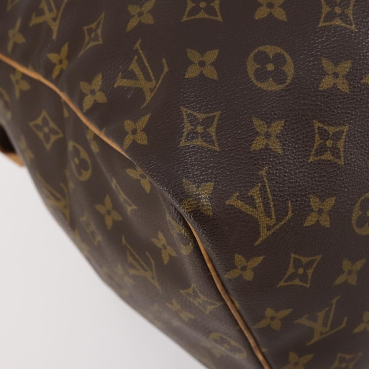 LOUIS VUITTON Monogram Sac Souple 45 Boston Bag M41624 LV Auth 142622