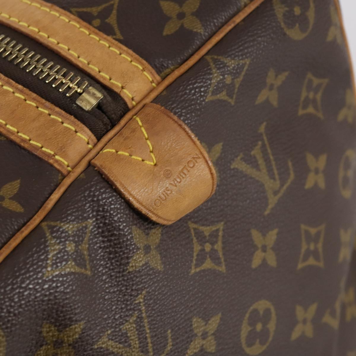 LOUIS VUITTON Monogram Sac Souple 45 Boston Bag M41624 LV Auth 142622