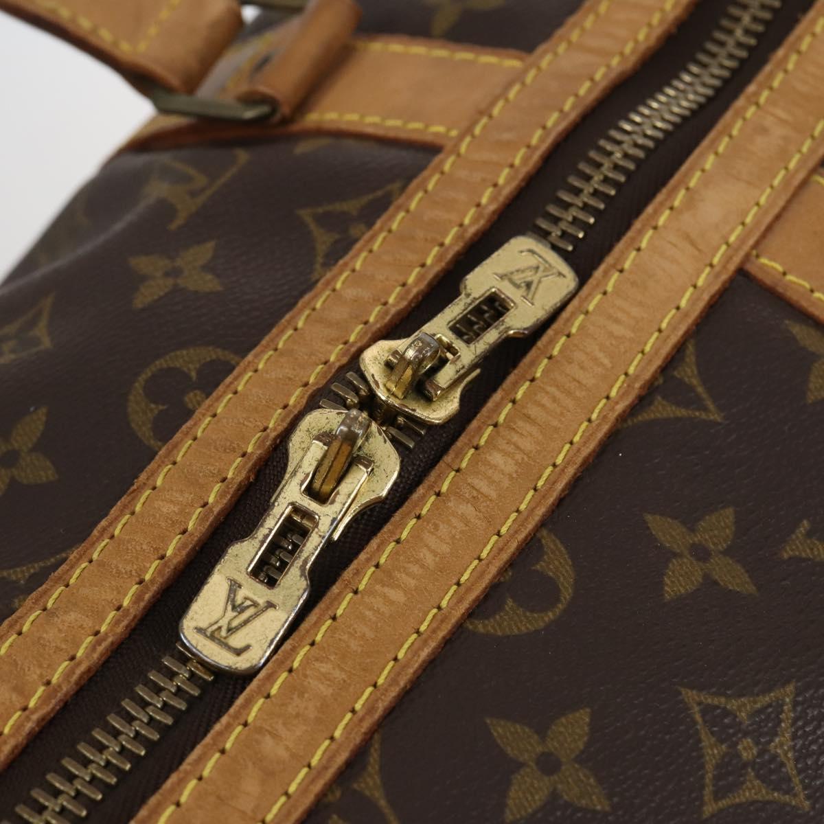 LOUIS VUITTON Monogram Sac Souple 45 Boston Bag M41624 LV Auth 142622