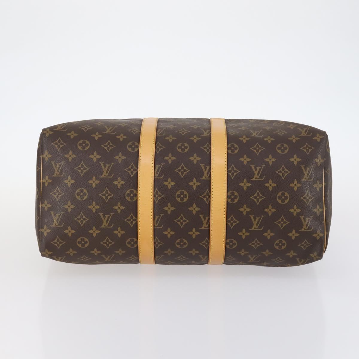 LOUIS VUITTON Monogram Keepall 45 Boston Bag M41428 LV Auth 142625