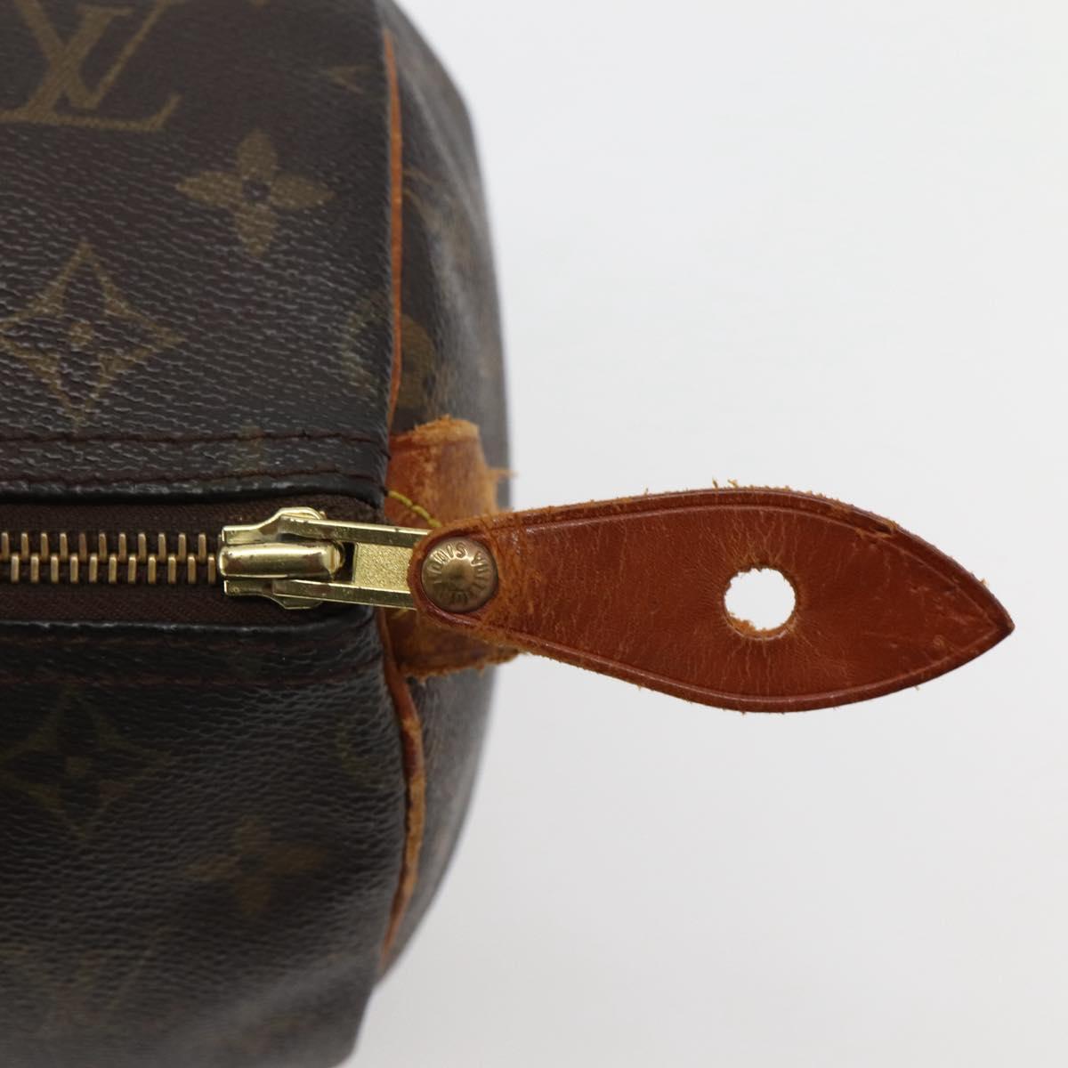 LOUIS VUITTON Monogram Speedy 30 Hand Bag M41526 LV Auth 142629