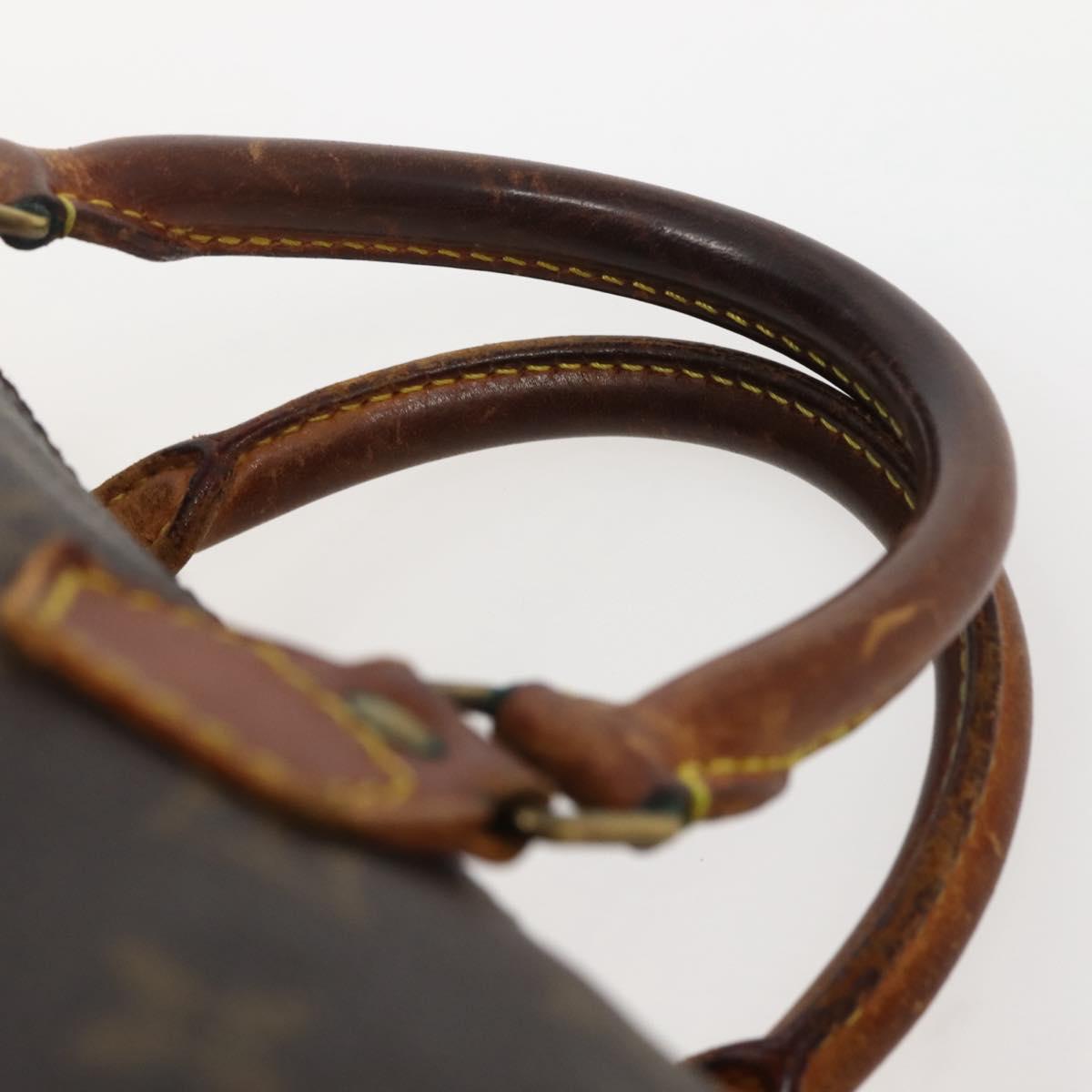 LOUIS VUITTON Monogram Speedy 30 Hand Bag M41526 LV Auth 142629