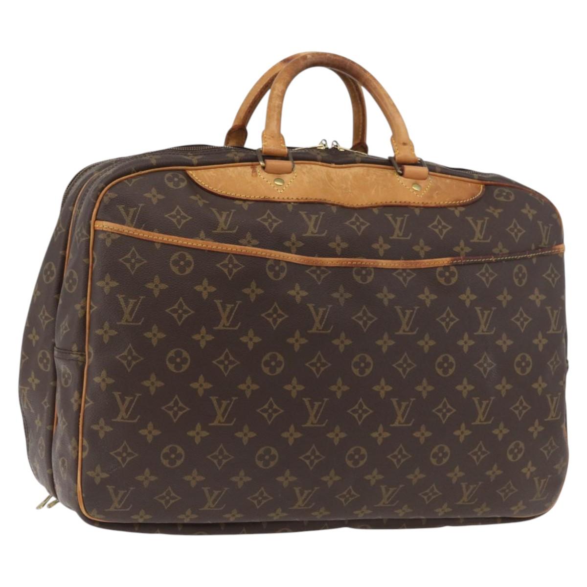 LOUIS VUITTON Monogram Alize 24H Boston Bag M41399 LV Auth 142638