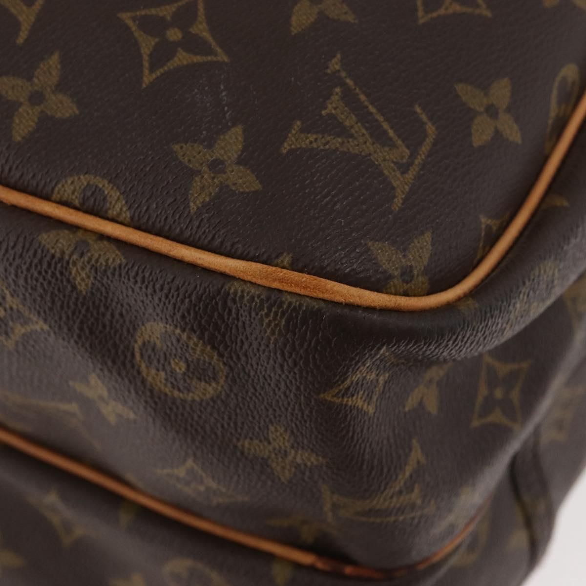 LOUIS VUITTON Monogram Alize 24H Boston Bag M41399 LV Auth 142638