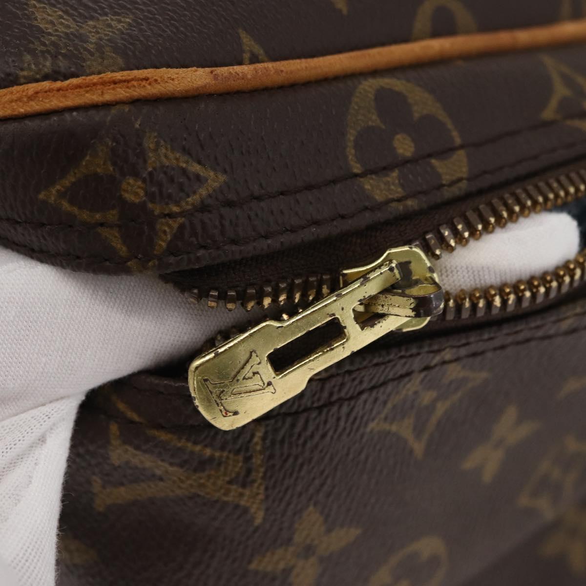 LOUIS VUITTON Monogram Alize 24H Boston Bag M41399 LV Auth 142638