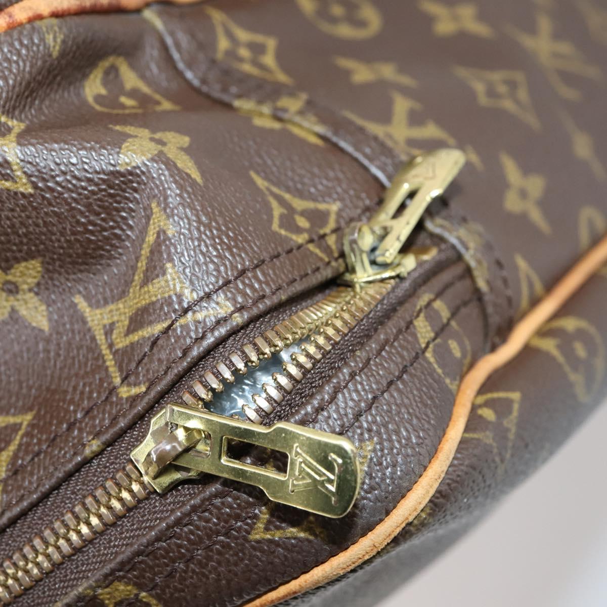 LOUIS VUITTON Monogram Alize 24H Boston Bag M41399 LV Auth 142638