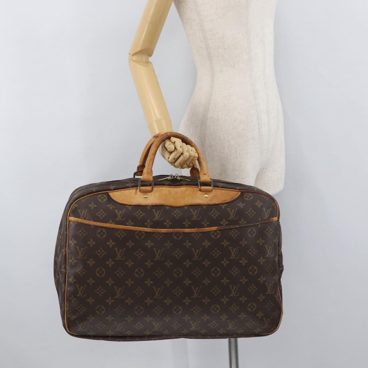 LOUIS VUITTON Monogram Alize 24H Boston Bag M41399 LV Auth 142638