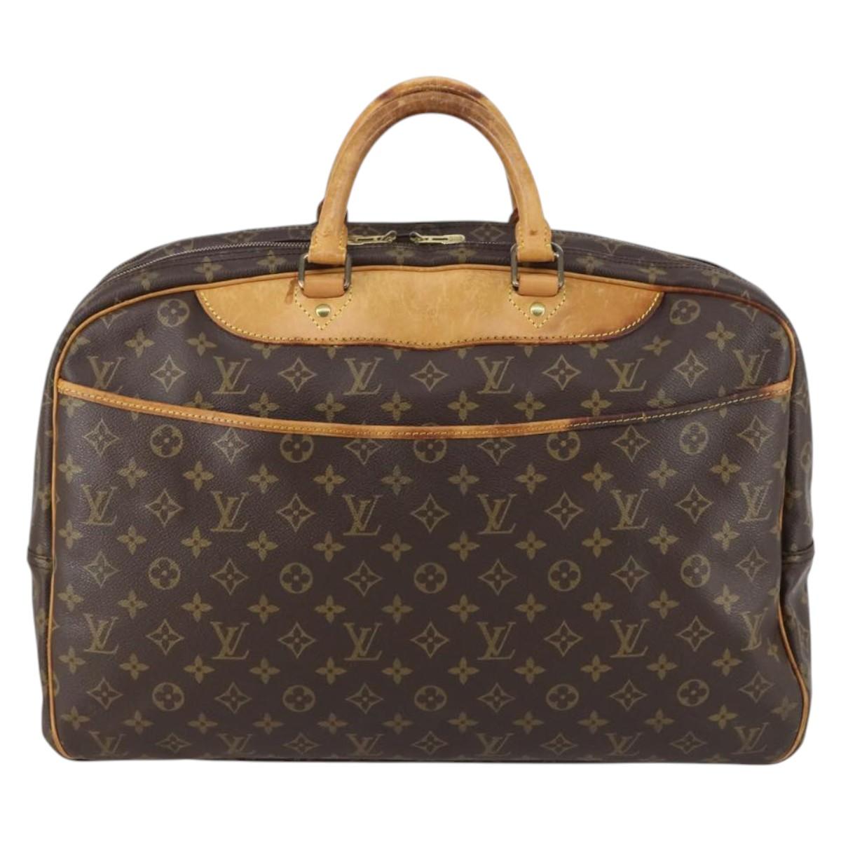 LOUIS VUITTON Monogram Alize 24H Boston Bag M41399 LV Auth 142638