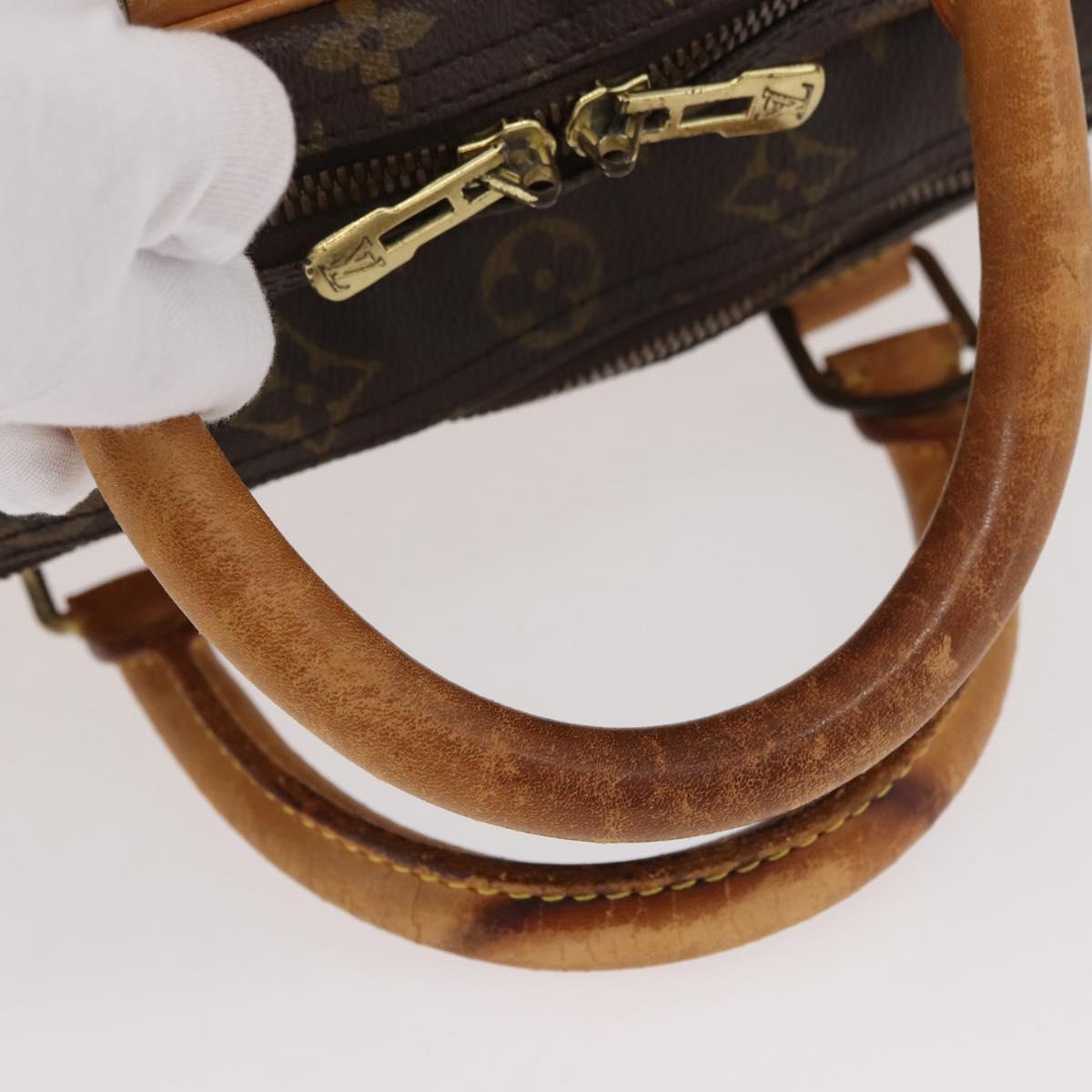 LOUIS VUITTON Monogram Alize 24H Boston Bag M41399 LV Auth 142638
