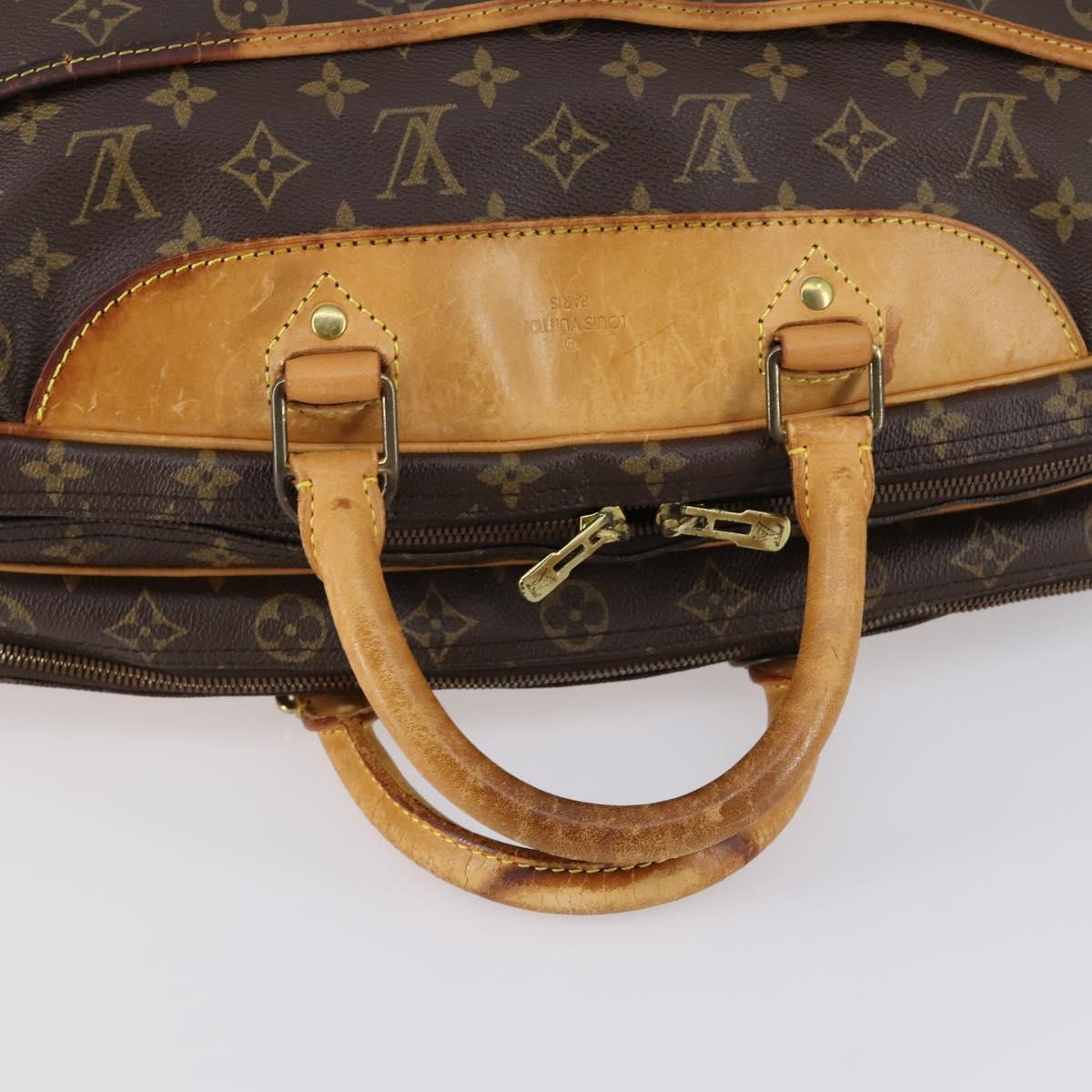 LOUIS VUITTON Monogram Alize 24H Boston Bag M41399 LV Auth 142638