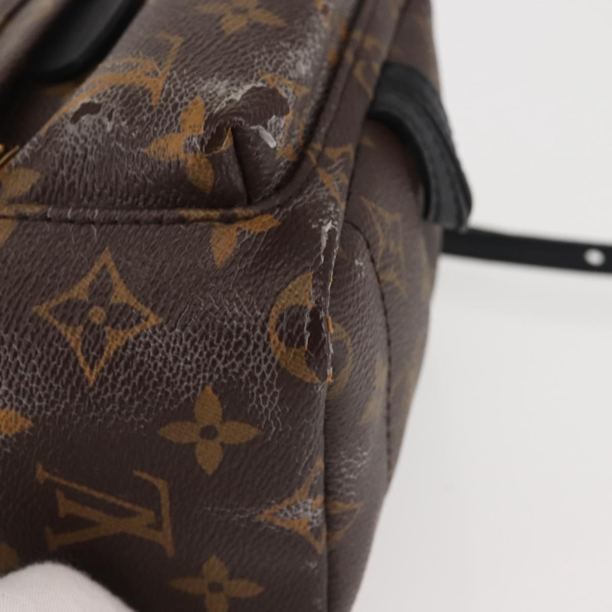 LOUIS VUITTON Monogram Palm Springs MINI Backpack M44873 LV Auth 142640