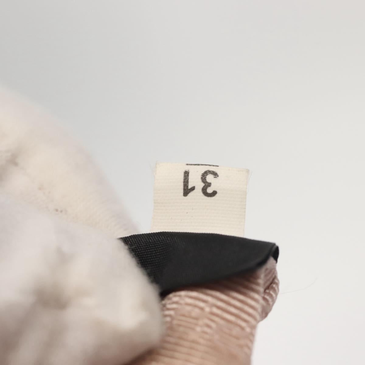 PRADA Shoulder Bag Nylon Pink Silver Auth 142659