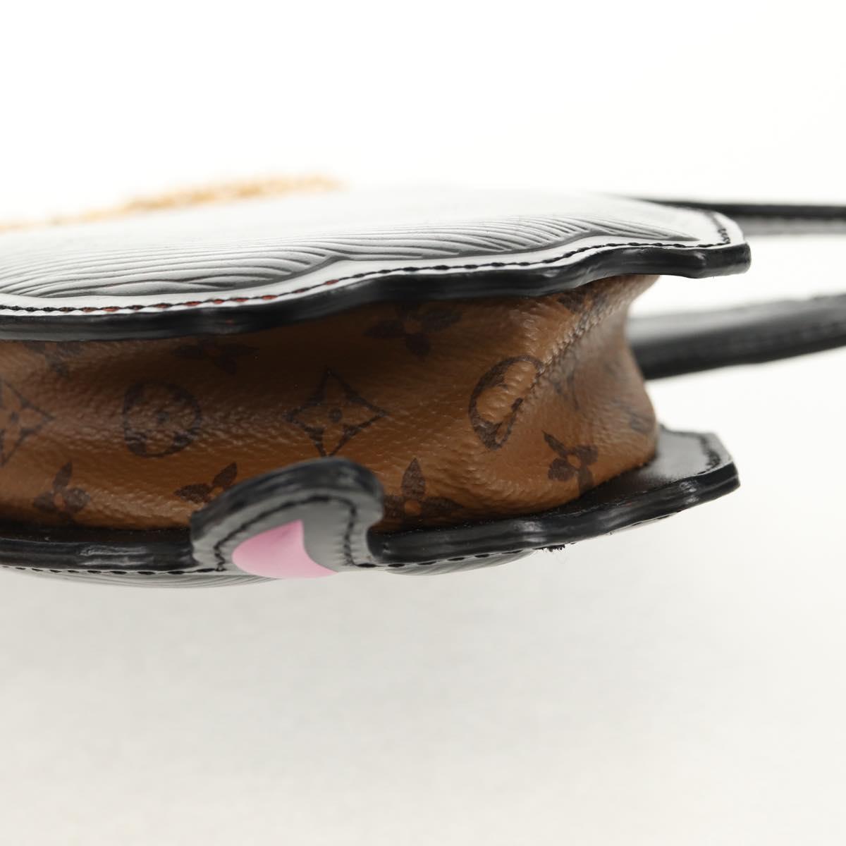 LOUIS VUITTON Epi Dog Face Pochette Shoulder Bag Gray M53171 LV Auth 142694M