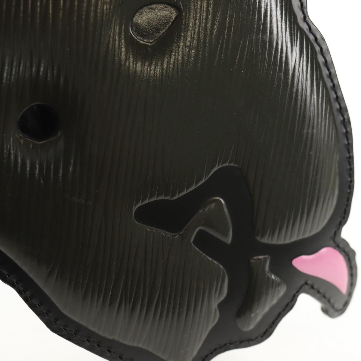 LOUIS VUITTON Epi Dog Face Pochette Shoulder Bag Gray M53171 LV Auth 142694M