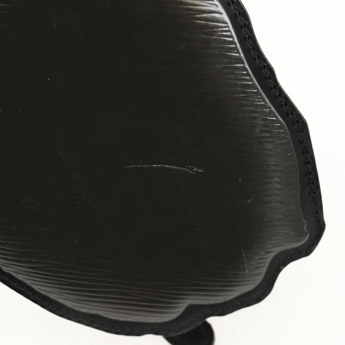 LOUIS VUITTON Epi Dog Face Pochette Shoulder Bag Gray M53171 LV Auth 142694M