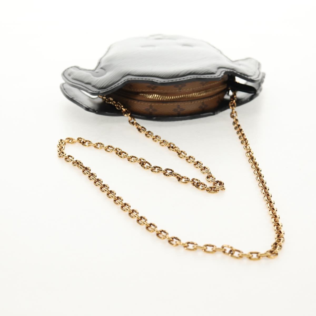 LOUIS VUITTON Epi Dog Face Pochette Shoulder Bag Gray M53171 LV Auth 142694M