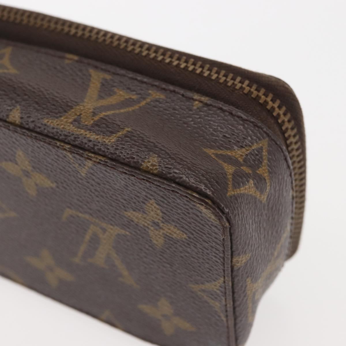 LOUIS VUITTON Monogram Posh Monte Carlo Jewelry Box M47350 LV Auth 142700