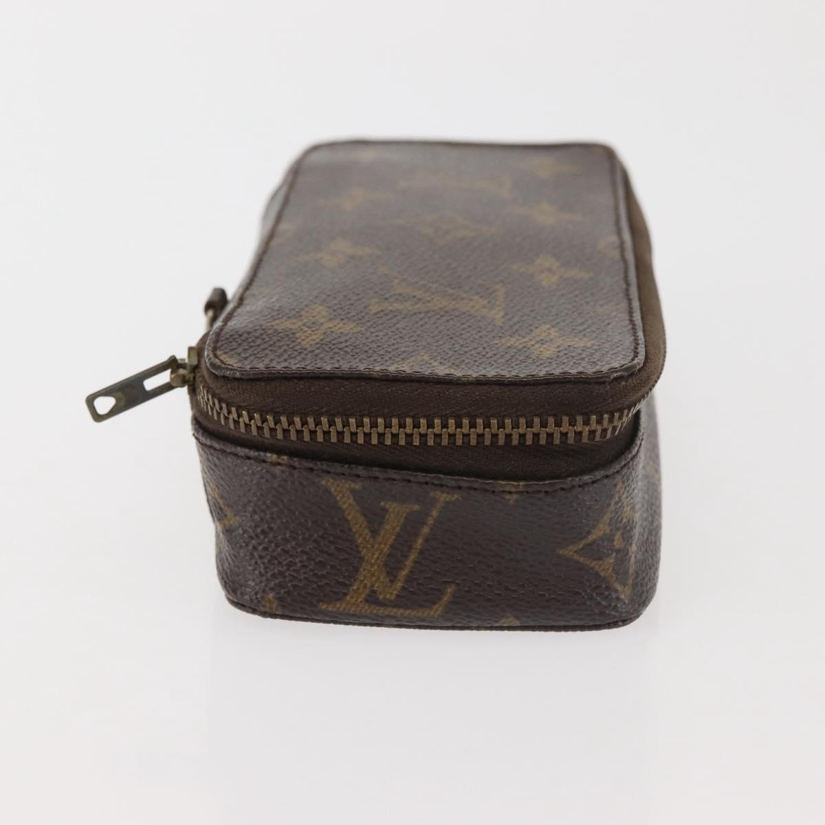 LOUIS VUITTON Monogram Posh Monte Carlo Jewelry Box M47350 LV Auth 142700