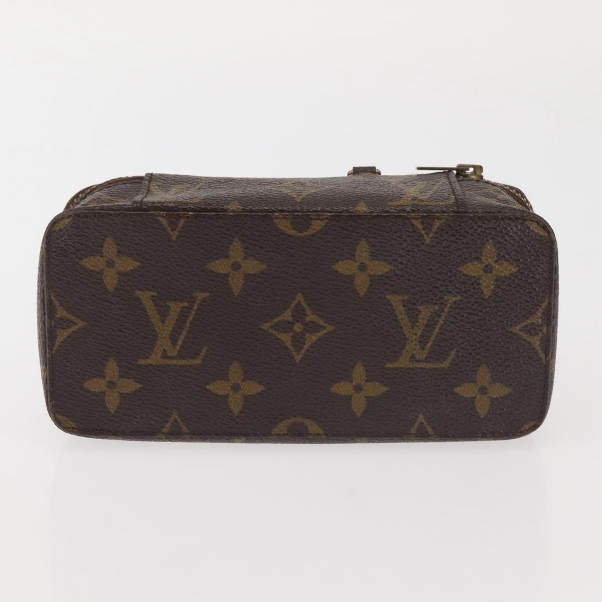 LOUIS VUITTON Monogram Posh Monte Carlo Jewelry Box M47350 LV Auth 142700