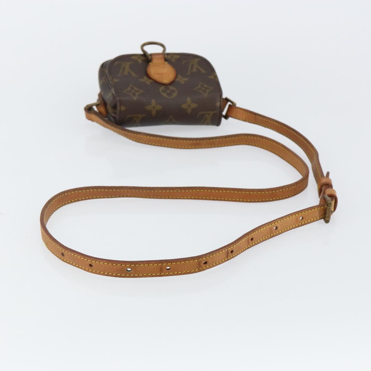LOUIS VUITTON Monogram Bebe Monogram Saint Cloud Bag M51245 LV Auth 142712