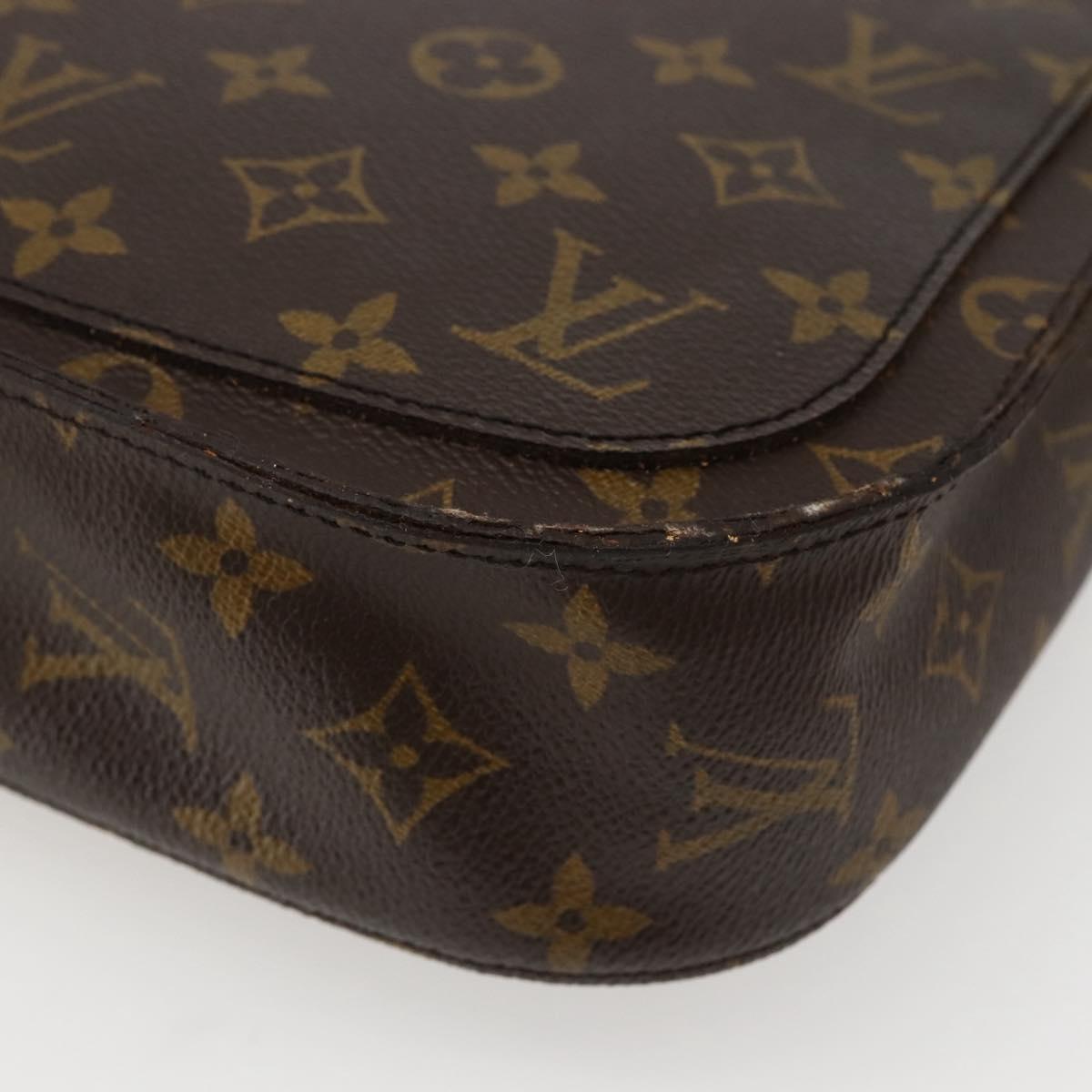LOUIS VUITTON Monogram Saint Cloud GM Shoulder Bag M51242 LV Auth 142717