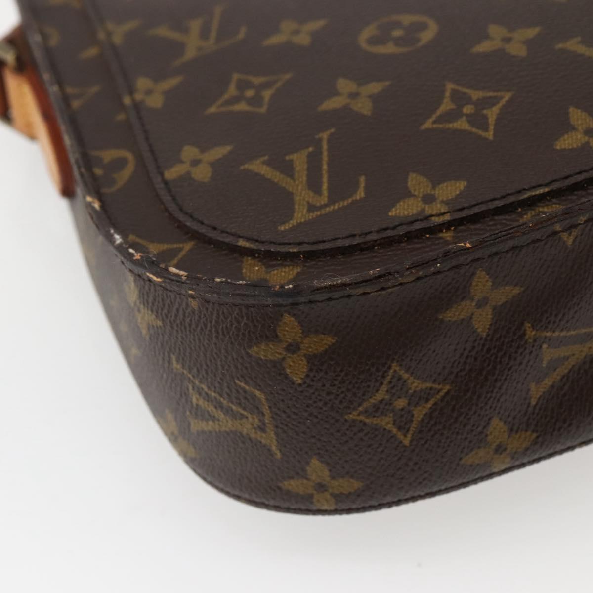 LOUIS VUITTON Monogram Saint Cloud GM Shoulder Bag M51242 LV Auth 142717