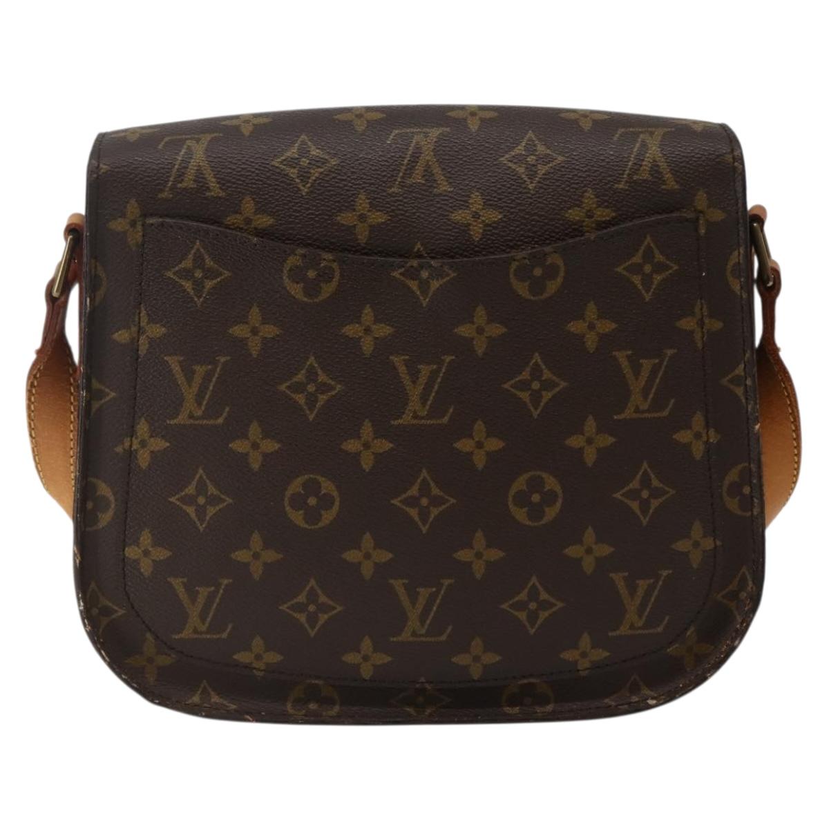 LOUIS VUITTON Monogram Saint Cloud GM Shoulder Bag M51242 LV Auth 142717