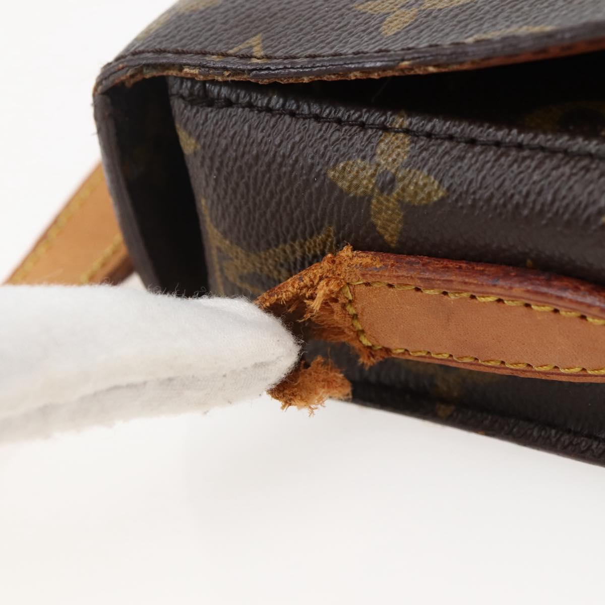 LOUIS VUITTON Monogram Saint Cloud GM Shoulder Bag M51242 LV Auth 142719