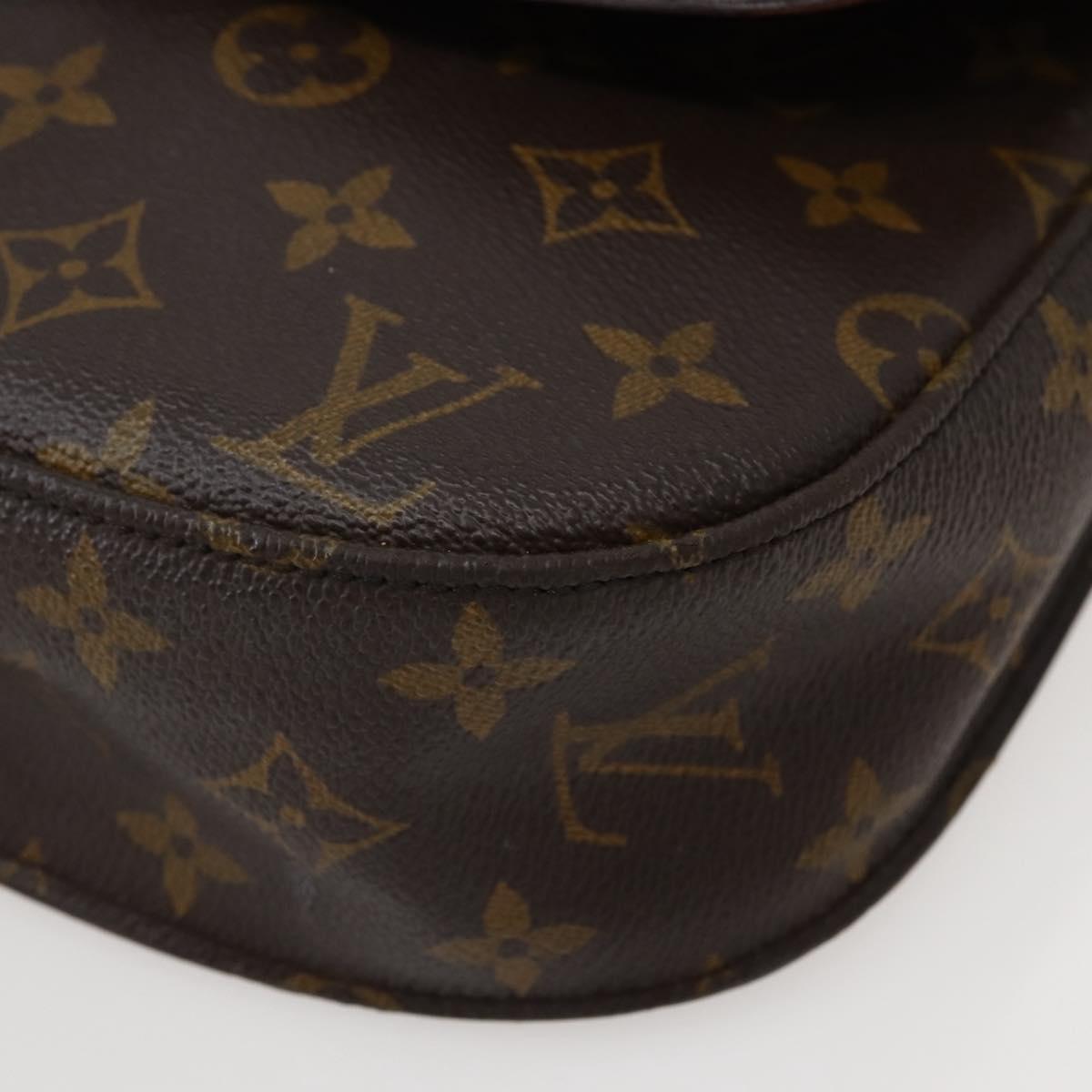 LOUIS VUITTON Monogram Saint Cloud GM Shoulder Bag M51242 LV Auth 142719