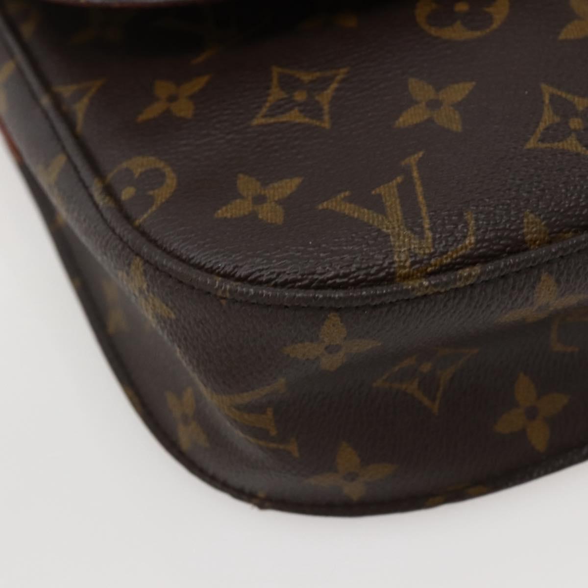 LOUIS VUITTON Monogram Saint Cloud GM Shoulder Bag M51242 LV Auth 142719