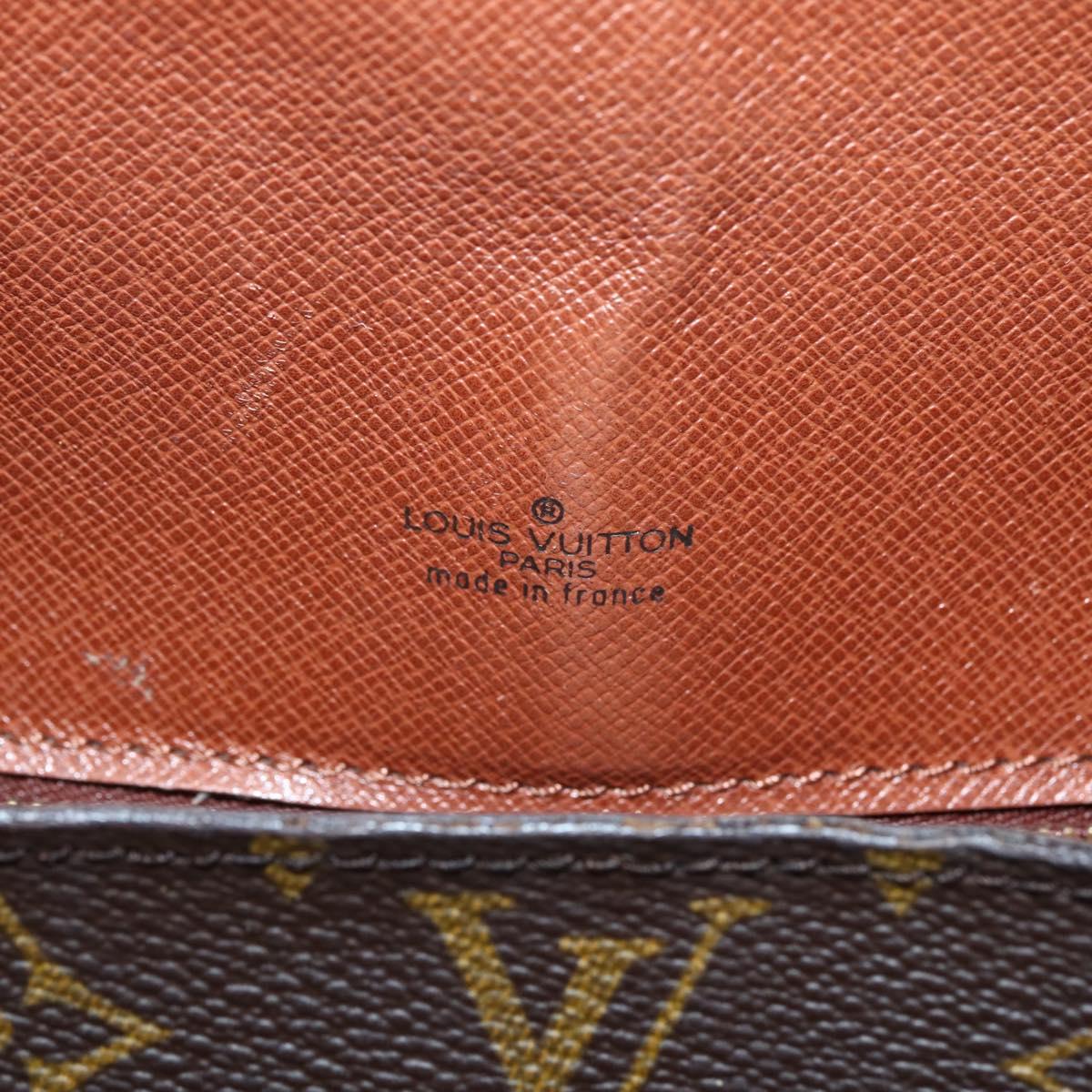 LOUIS VUITTON Monogram Saint Cloud GM Shoulder Bag M51242 LV Auth 142719