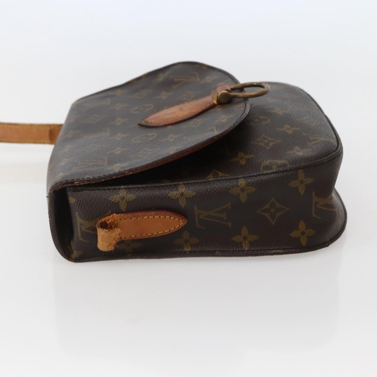 LOUIS VUITTON Monogram Saint Cloud GM Shoulder Bag M51242 LV Auth 142719