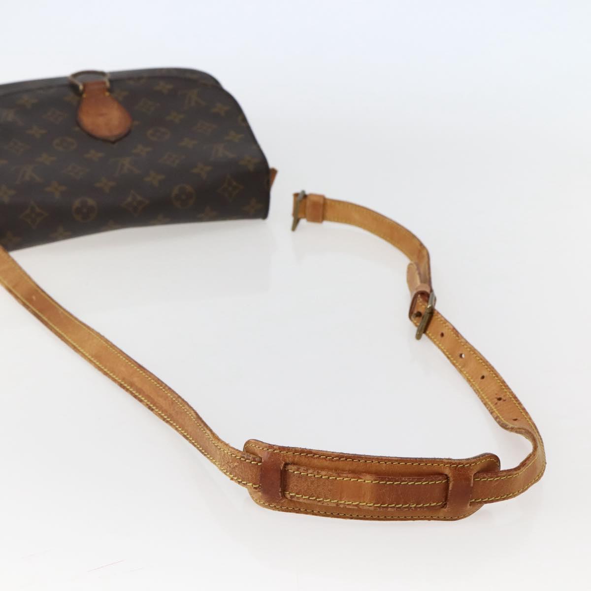 LOUIS VUITTON Monogram Saint Cloud GM Shoulder Bag M51242 LV Auth 142719