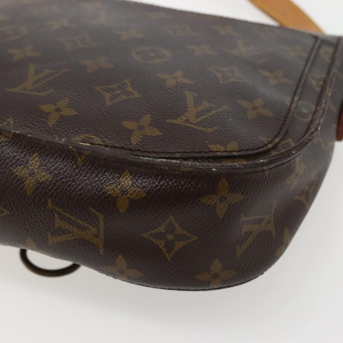 LOUIS VUITTON Monogram Saint Cloud GM Shoulder Bag M51242 LV Auth 142721