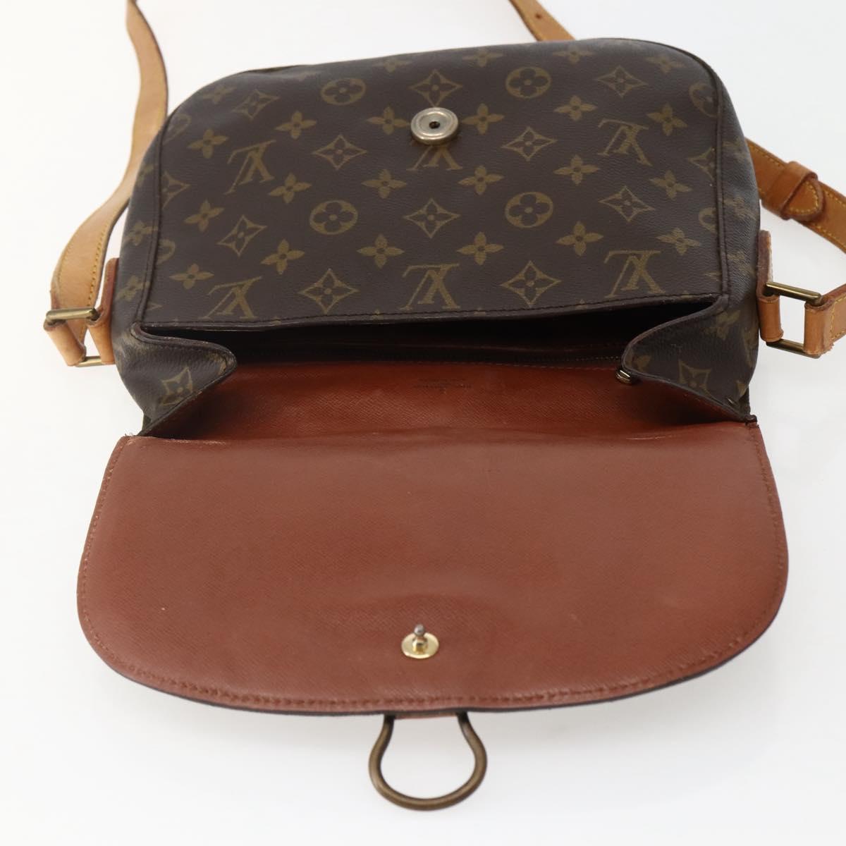 LOUIS VUITTON Monogram Saint Cloud GM Shoulder Bag M51242 LV Auth 142721