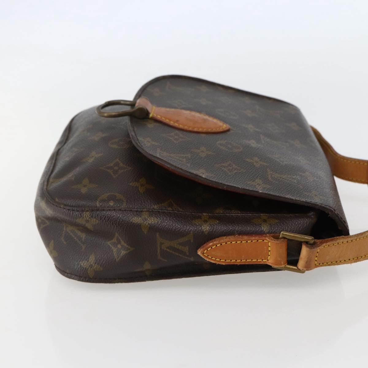 LOUIS VUITTON Monogram Saint Cloud GM Shoulder Bag M51242 LV Auth 142721