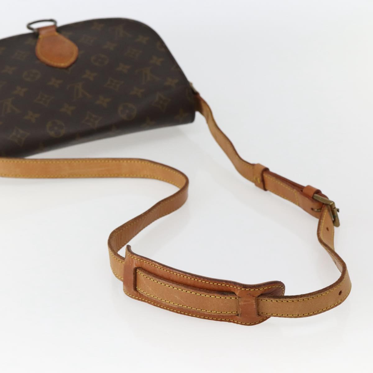 LOUIS VUITTON Monogram Saint Cloud GM Shoulder Bag M51242 LV Auth 142721