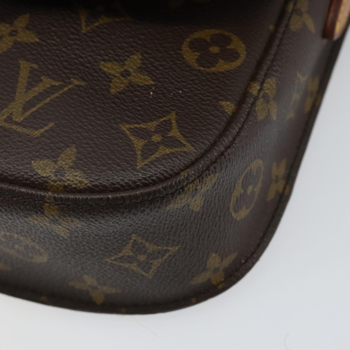 LOUIS VUITTON Monogram Saint Cloud MM Shoulder Bag M51243 LV Auth 142722