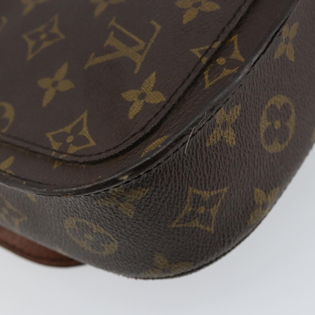 LOUIS VUITTON Monogram Saint Cloud MM Shoulder Bag M51243 LV Auth 142722