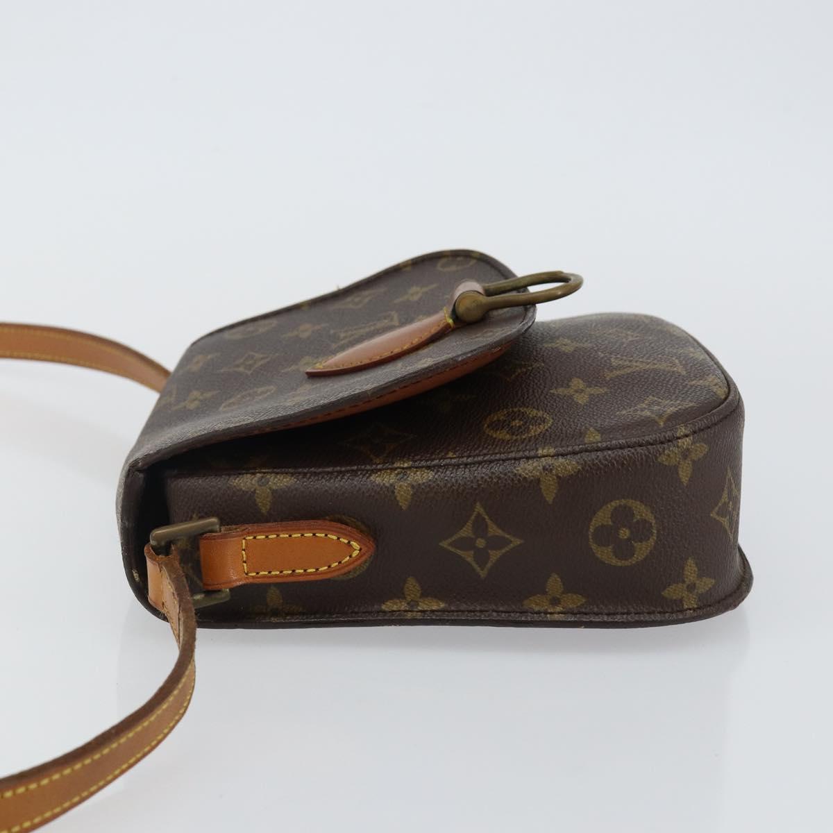 LOUIS VUITTON Monogram Saint Cloud MM Shoulder Bag M51243 LV Auth 142722