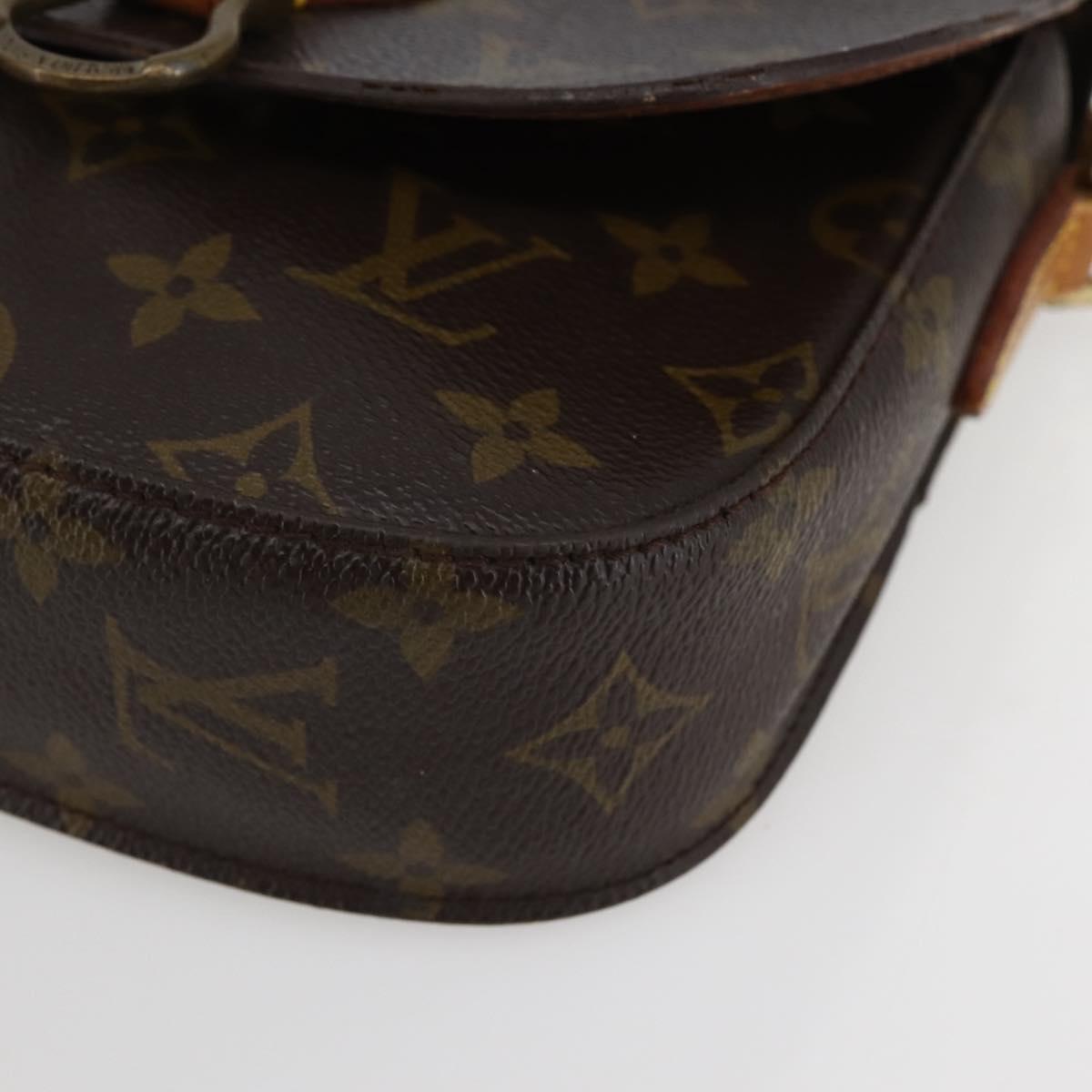 LOUIS VUITTON Monogram Saint Cloud PM Shoulder Bag M51244 LV Auth 142723